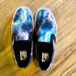 Vans Slip-On Galaxy Skate Shoes-Kids